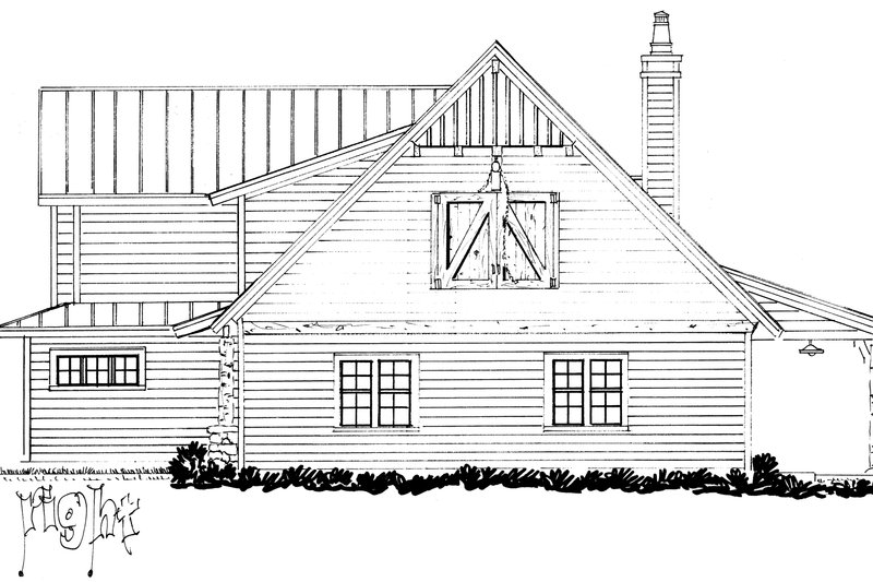 Architectural House Design - Exterior - Other Elevation 1 for Barndominium House Plan #942-63 - 4 bed, 3 bath