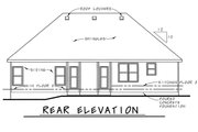 Traditional Style House Plan - 3 Beds 2 Baths 1335 Sq/Ft Plan #20-2371 