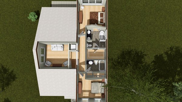 Dream House Plan - Floor Plan - Upper Floor 1 for Cottage House Plan #513-2479 - 3 bed, 3 bath