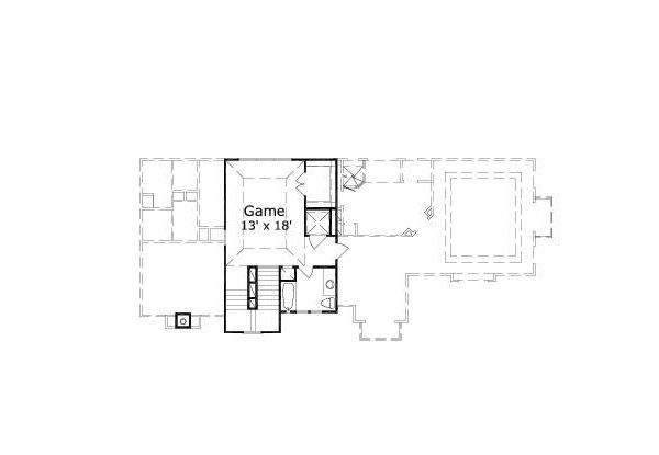 European Floor Plan - Other Floor Plan #411-645