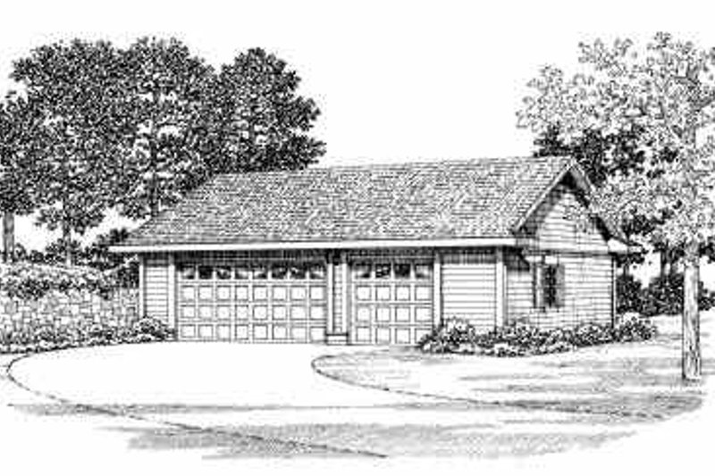 Home Plan - Traditional Exterior - Front Elevation Plan #72-280
