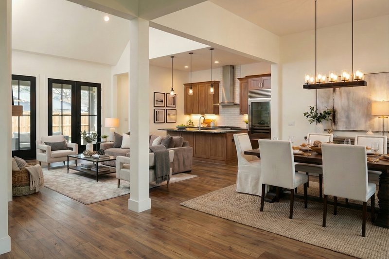 Architectural House Design - Interior - Entry for Cottage House Plan #120-298 - 3 bed, 2 bath