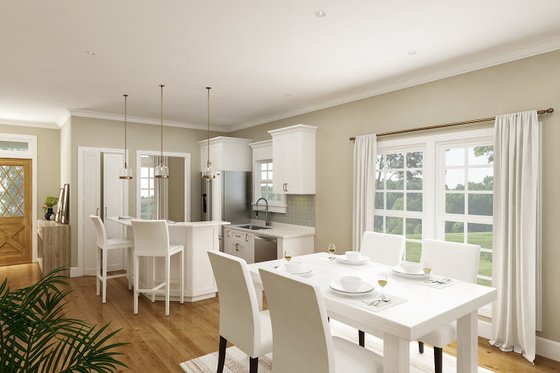 Interior - Kitchen for Cottage House Plan #45-618 - 1 bed, 1.5 bath