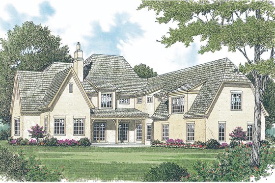 Photo 8 for European House Plan #453-25 - 5 bed, 5.5 bath