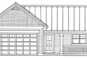 Exterior - Other Elevation House Plan #118-123, 0 bath