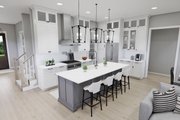 Farmhouse Style House Plan - 3 Beds 3.5 Baths 1995 Sq/Ft Plan #51-1285 