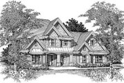 Traditional Style House Plan - 5 Beds 3.5 Baths 3234 Sq/Ft Plan #329-135 