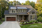 Traditional Style House Plan - 3 Beds 2.5 Baths 2167 Sq/Ft Plan #51-1201 Exterior 