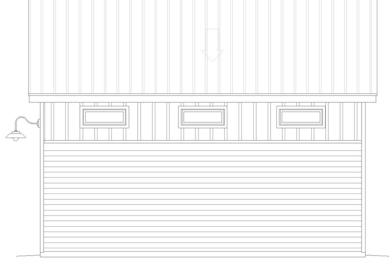 Dream House Plan - Exterior - Other Elevation 1 for Contemporary House Plan #932-959, 0 bath