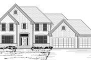 Traditional Style House Plan - 4 Beds 2.5 Baths 2676 Sq/Ft Plan #51-487 