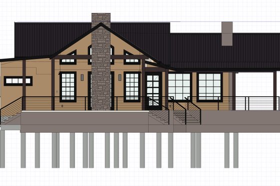 Photo 21 for Cabin House Plan #1109-10 - 1 bed, 1 bath