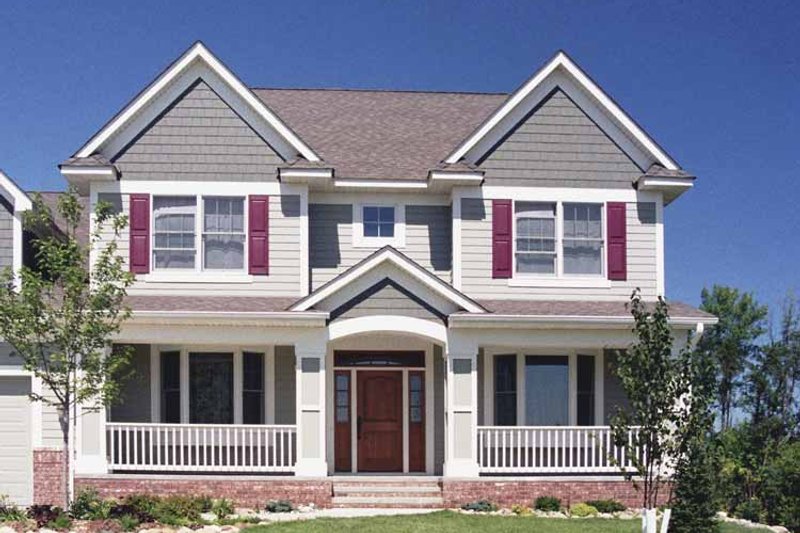 Dream House Plan - Exterior - Front Elevation 4 for Traditional House Plan #51-662 - 4 bed, 2.5 bath