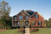 Country Style House Plan - 4 Beds 4 Baths 2759 Sq/Ft Plan #927-672 