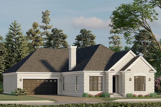 Exterior - Other Elevation for Traditional House Plan #923-193 - 3 bed, 2 bath