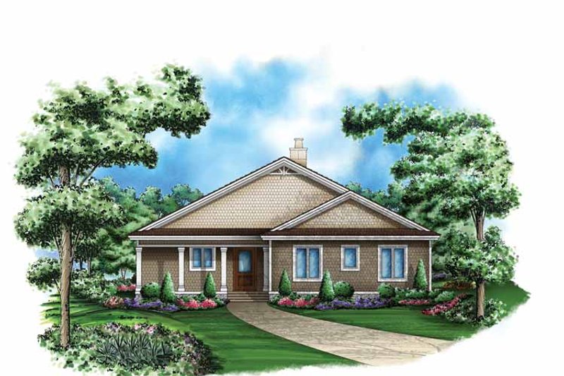 Home Plan - Exterior - Front Elevation 3 for Craftsman House Plan #1017-114 - 3 bed, 3.5 bath