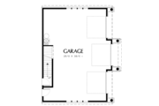 Craftsman Style House Plan - 2 Beds 1 Baths 908 Sq/Ft Plan #48-803 