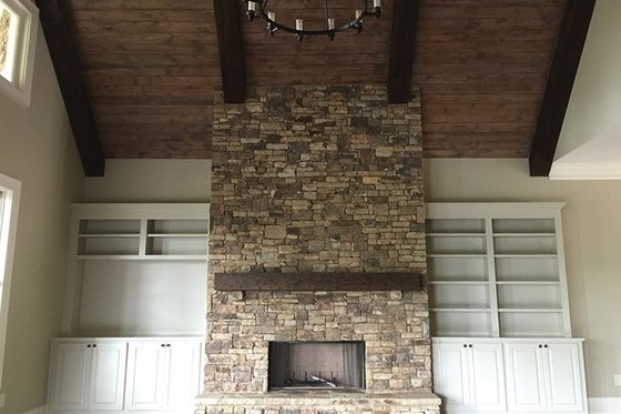 Interior - Family Room for Ranch House Plan #437-71 - 4 bed, 4 bath