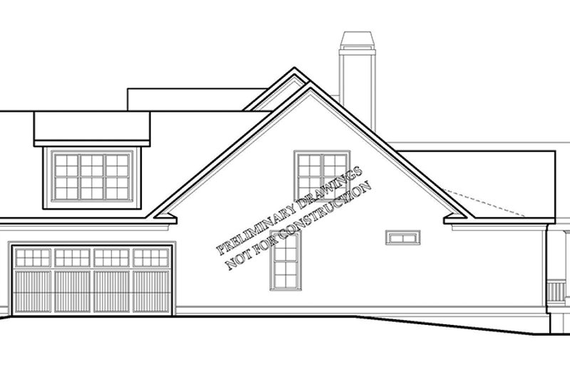 Dream House Plan - Exterior - Other Elevation for Traditional House Plan #927-968 - 4 bed, 3.5 bath