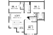 Craftsman Style House Plan - 4 Beds 2.5 Baths 2128 Sq/Ft Plan #48-924 
