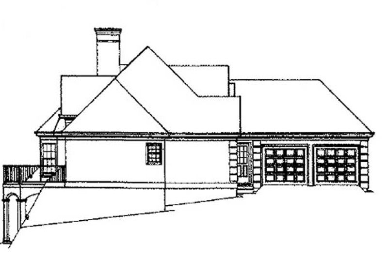 Home Plan - Exterior - Other Elevation 1 for Traditional House Plan #429-78 - 3 bed, 2.5 bath