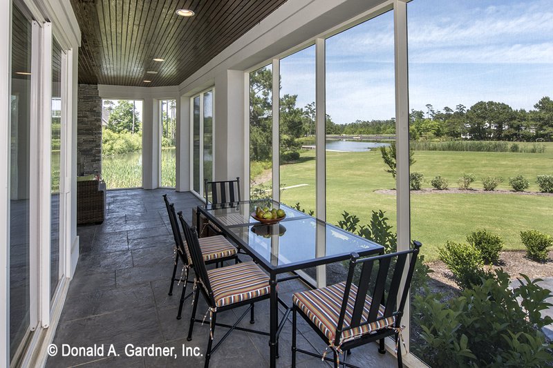 Dream House Plan - Screened Porch