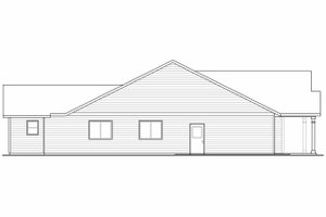 Exterior - Other Elevation for Craftsman House Plan #124-899 - 3 bed, 2 bath