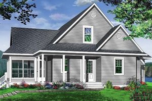 Traditional Exterior - Front Elevation Plan #23-385