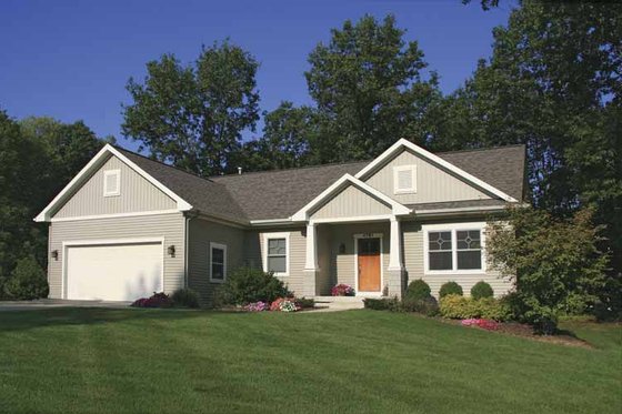 Exterior - Front Elevation 3 for Craftsman House Plan #928-120 - 3 bed, 3 bath