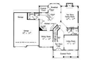 Floor Plan - Main Floor for Country House Plan #927-810 - 4 bed, 2.5 bath