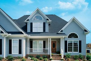 Country Exterior - Front Elevation Plan #929-148