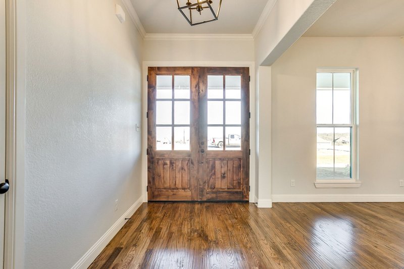 Architectural House Design - Interior - Entry for Farmhouse House Plan #430-215 - 4 bed, 3 bath