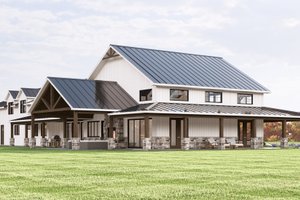 Exterior - Other Elevation for Barndominium House Plan #1064-371 - 3 bed, 2.5 bath