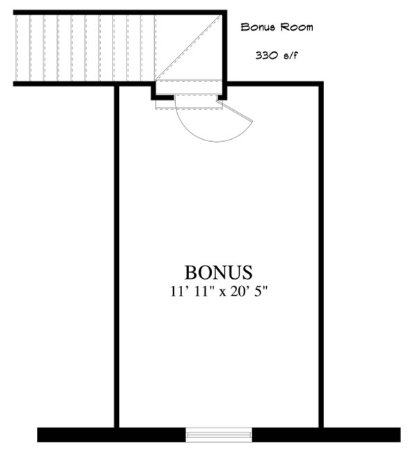 Home Plan - Bonus