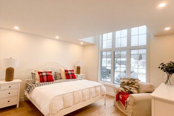 Interior - Master Bedroom for Farmhouse House Plan #23-2741 - 4 bed, 2 bath