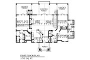 Ranch Style House Plan - 3 Beds 2.5 Baths 1792 Sq/Ft Plan #54-429 