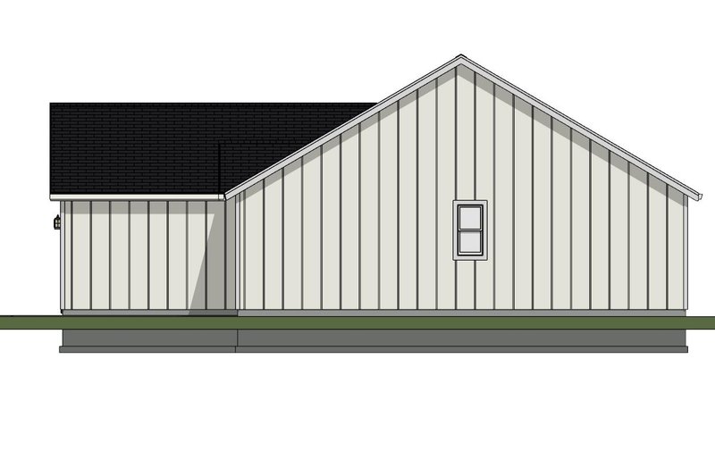 House Blueprint - Exterior - Other Elevation 1 for Traditional House Plan #943-60 - 3 bed, 2 bath