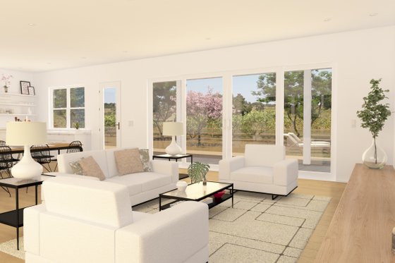 Interior - Other 2 for Ranch House Plan #888-16 - 2 bed, 2 bath