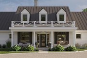 Colonial Style House Plan - 3 Beds 2 Baths 2321 Sq/Ft Plan #455-415 