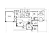 Modern Style House Plan - 3 Beds 2 Baths 2563 Sq/Ft Plan #57-266 