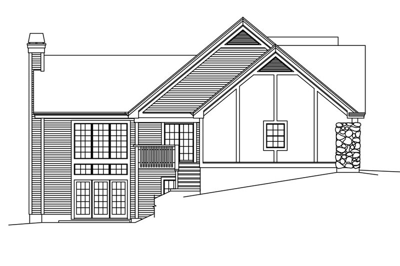 Dream House Plan - 2500 square foot 3 bedroom english tudor 