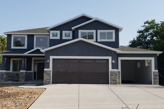 Exterior - Front Elevation 4 for Craftsman House Plan #1060-66 - 4 bed, 2.5 bath