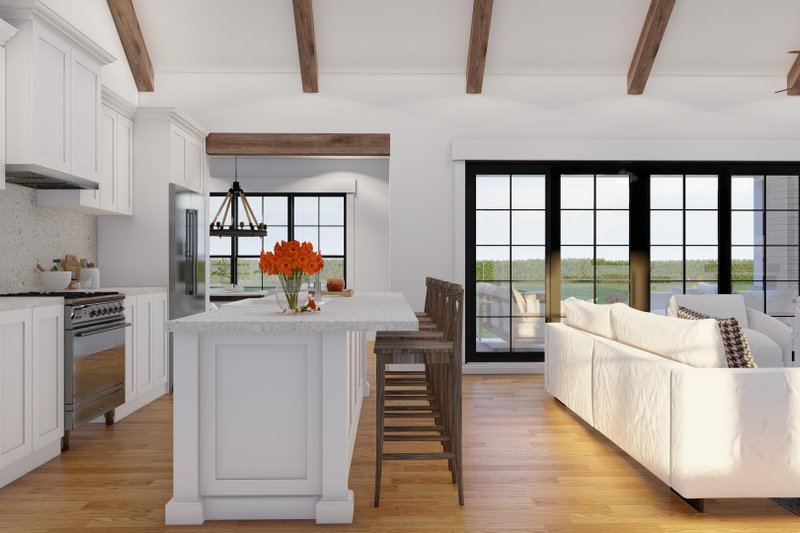 Dream House Plan - Interior - Family Room 3 for Farmhouse House Plan #923-380 - 3 bed, 2.5 bath