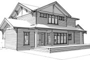 Craftsman Style House Plan - 3 Beds 3 Baths 2555 Sq/Ft Plan #1101-15 