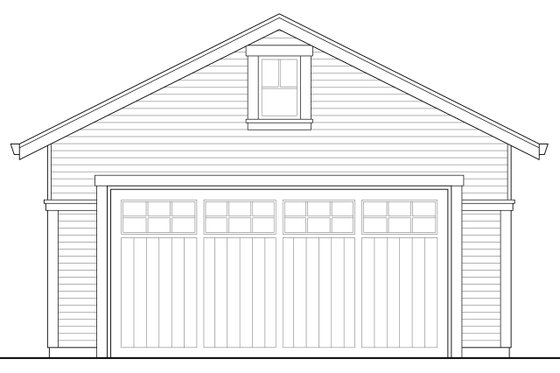 Exterior - Other Elevation 3 for Colonial House Plan #124-958 - 4 bed, 3 bath