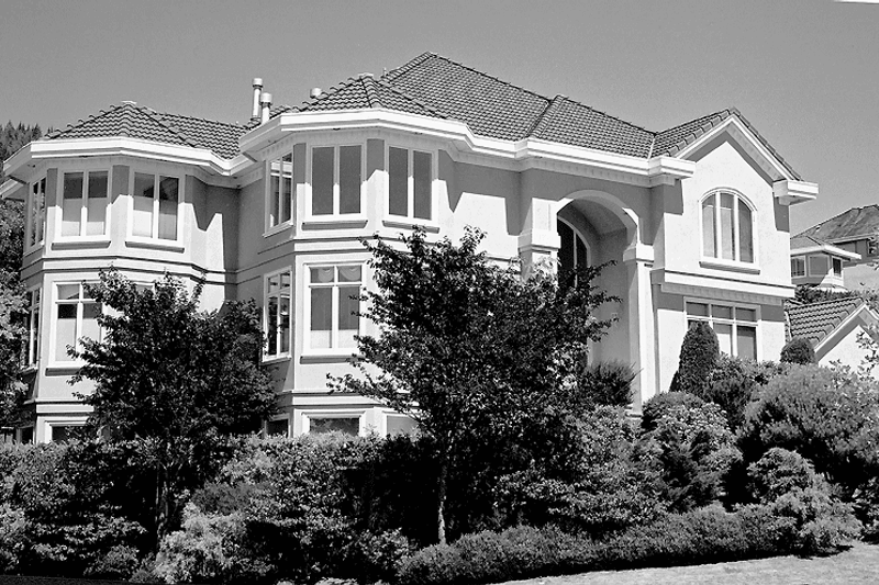 Architectural House Design - Mediterranean Exterior - Front Elevation Plan #47-1017