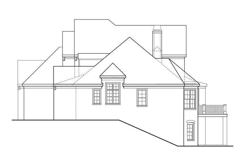 Home Plan - Exterior - Other Elevation for Country House Plan #927-375 - 4 bed, 3.5 bath