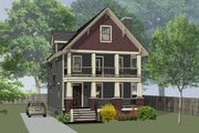 Craftsman Style House Plan - 3 Beds 2.5 Baths 1667 Sq/Ft Plan #79-346 