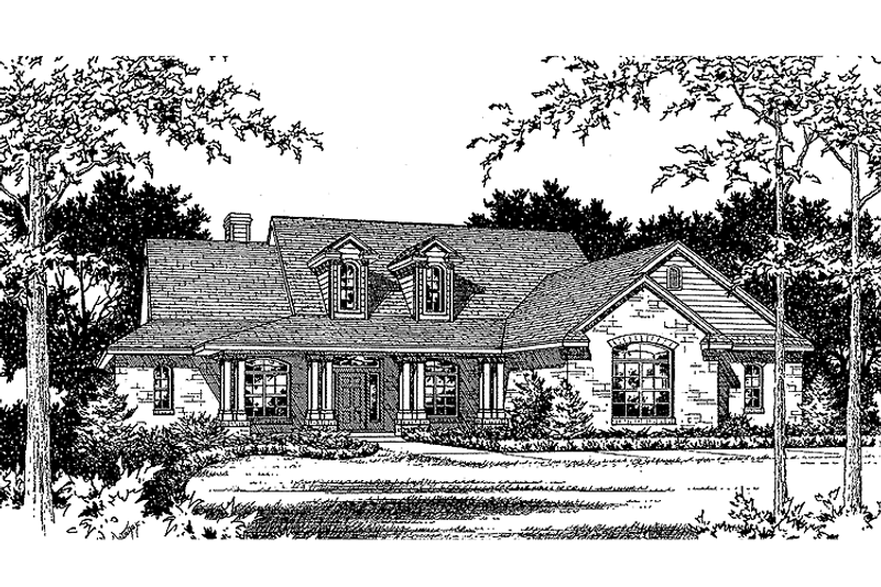 House Plan Design - Country Exterior - Front Elevation Plan #472-248