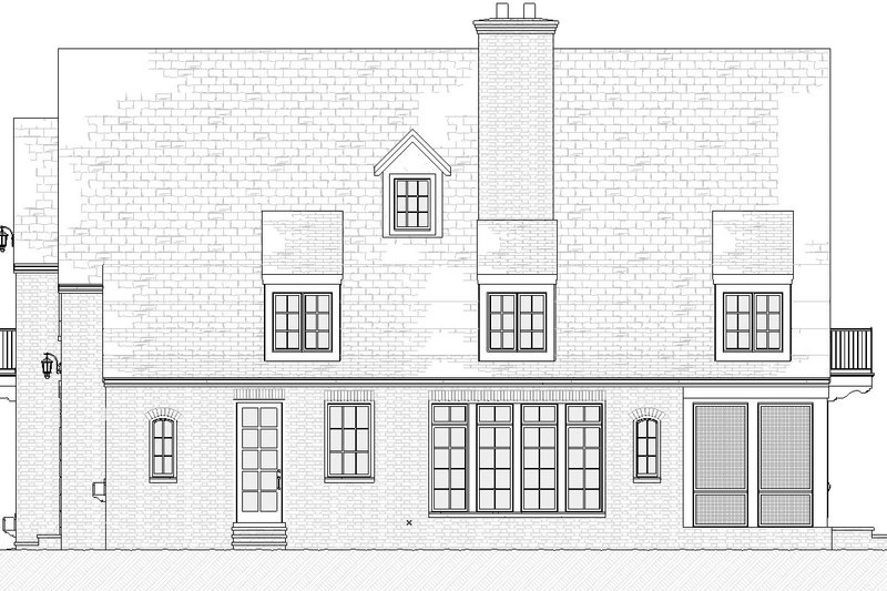 Architectural House Design - Exterior - Other Elevation for Tudor House Plan #901-141 - 3 bed, 3.5 bath