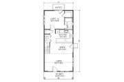 Craftsman Style House Plan - 2 Beds 2 Baths 1356 Sq/Ft Plan #423-51 